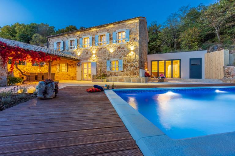 Ferienhaus in Jadranovo, Kvarner-Bucht f&uuml;r max. 8 Personen