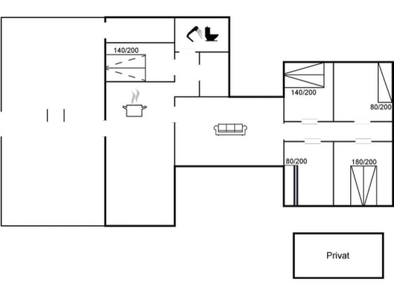 House with patio & grill | Sea view — photo 3