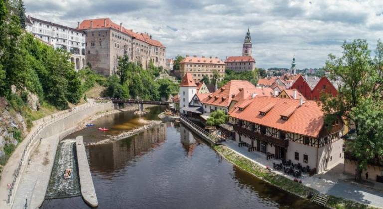 Garni hotel Castle Bridge in Cesky Krumlov