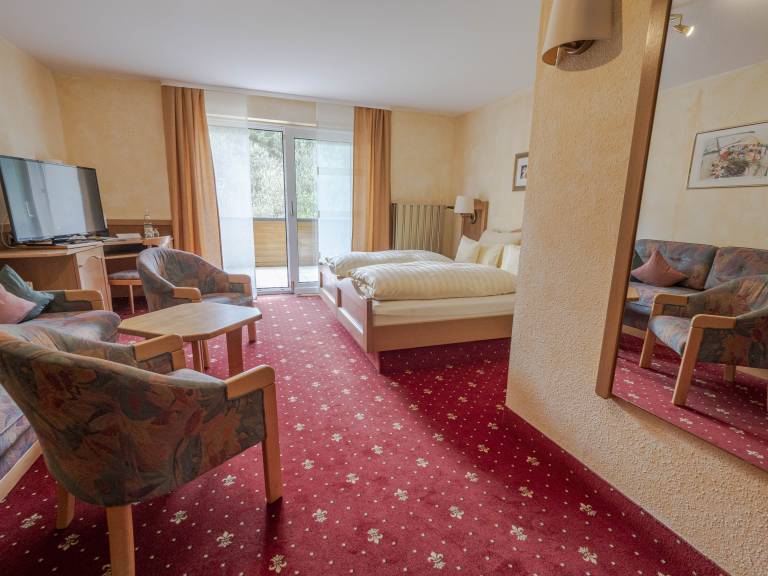Doppelzimmer mit Balkon