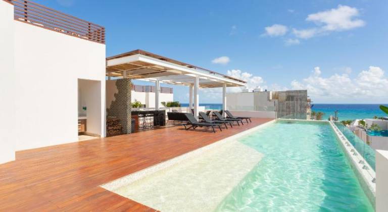 Apartment with pool in Playa del Carmen
