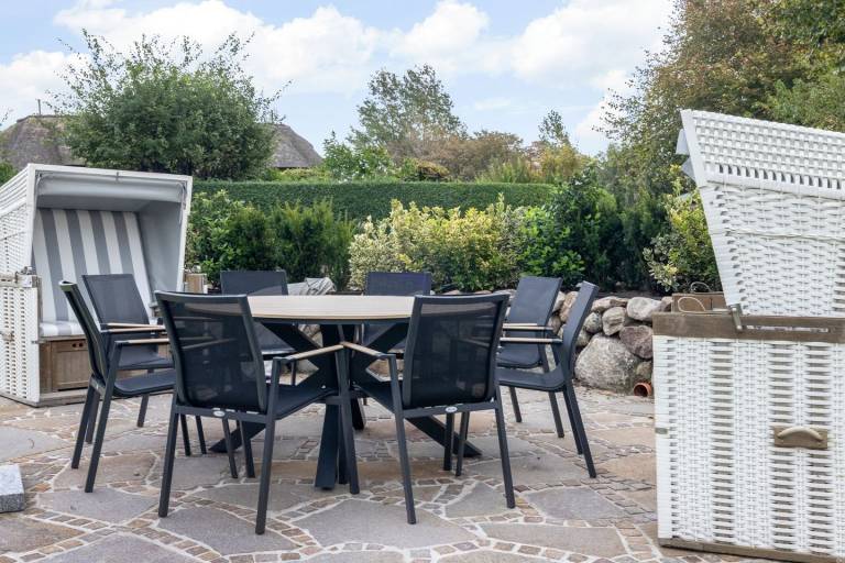 5 Sterne Reetdachhaus für 7 Pers. mit Sauna, Garten, Stellplatz, WLAN, Haustiere — photo 4