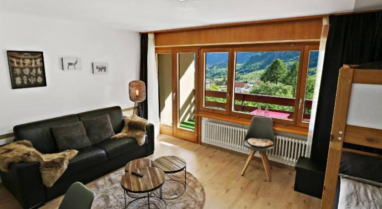 Holiday apartment with 1 room for 4 persons in Leukerbad
