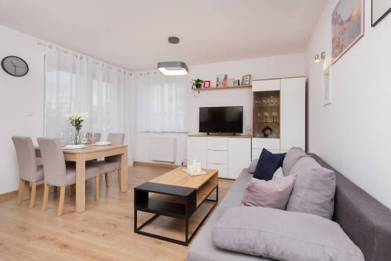 Holiday apartment with yard in Gdansk