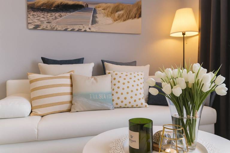 Komfortables Apartment mit Balkon und moderner Ausstattung nahe Sandstrand in Wangerland