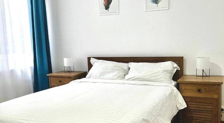 Rental apartment with yard in Bucharest
