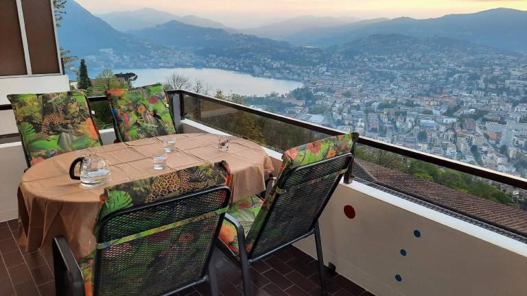 Ferienwohnung in Lugano, Ruvigliana für max. 4 Gäste