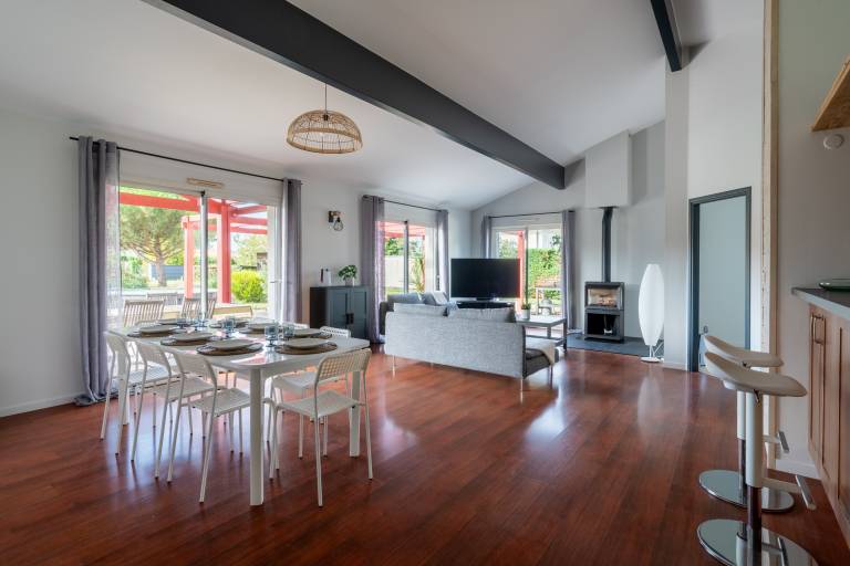 Ferienhaus in Saint-Jean-d'Illac, Saint-Jean-d'Illac f&uuml;r max. 8 Personen am Atlantik