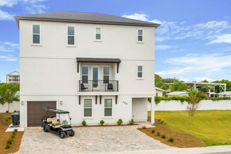 Vacation home with heated pool, patio & BBQ | Lake view in Miramar Beach, FL