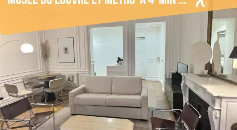 Superbe T2 Cosy a 5 min du Louvres in Levallois-Perret
