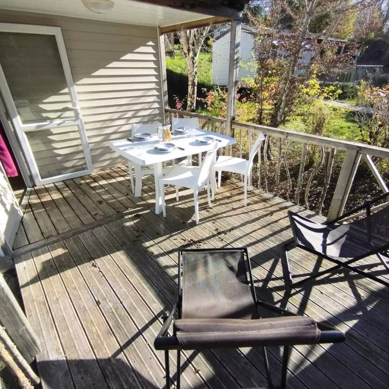 Beautiful mobile home with patio, heated pool & yard | Dogs allowed — photo 5