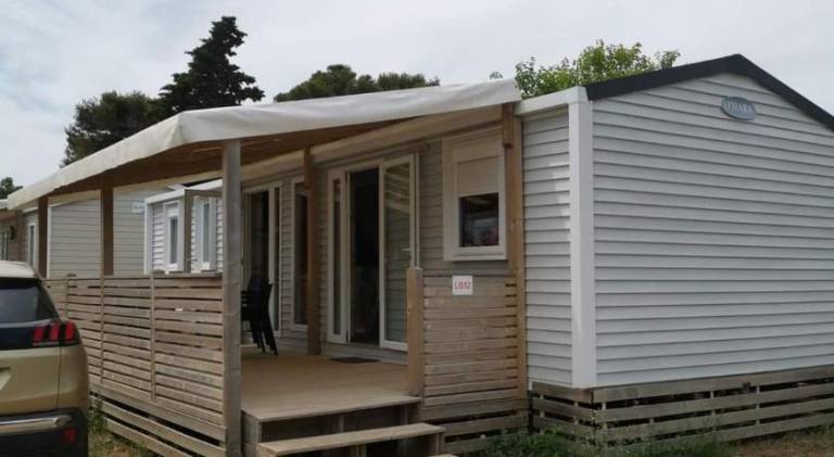 Mobil home climatise chez Mickael et Laetitia in Narbonne
