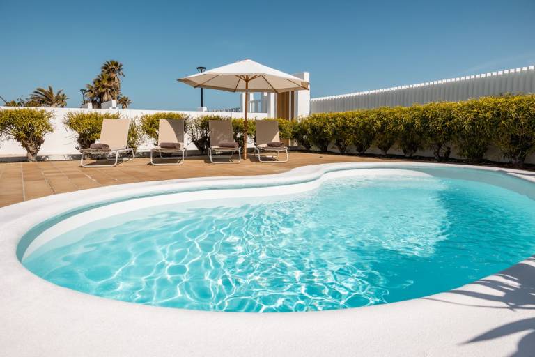 Ferienhaus direkt am Wasser in Corralejo, Fuerteventura f&uuml;r max. 6 Personen