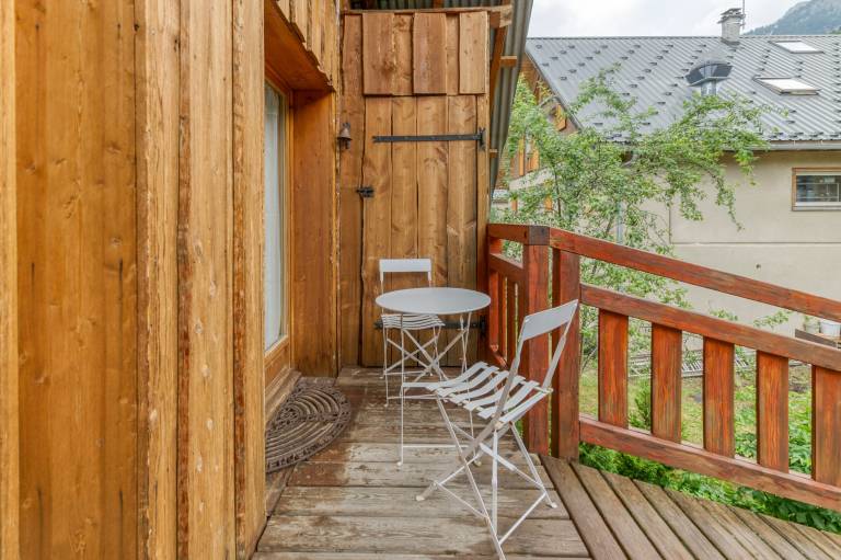 Cottage with garden | Garden view in Huez