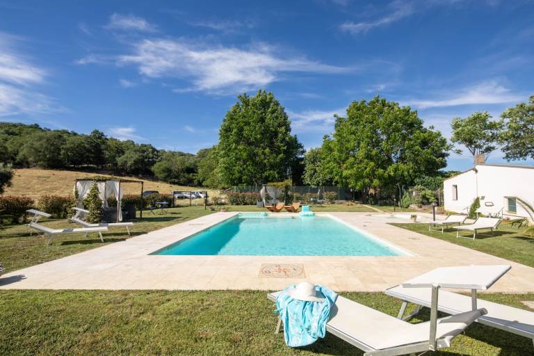Ferienhaus in Sorano, Sovana f&uuml;r max. 14 Personen, 
