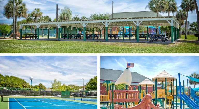 Vacation home with pool | Pets are welcome in Tybee Island, GA