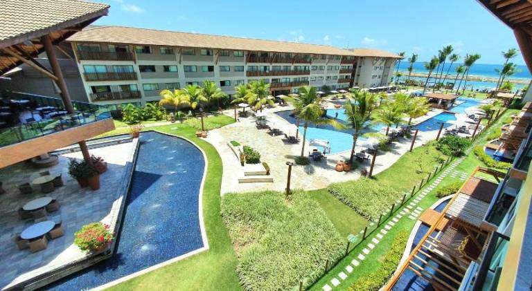 Cafe da manha incluso- Polinesia Resort - Porto de Galinhas - Apartamentos com somente 1 opcao de Te — photo 3