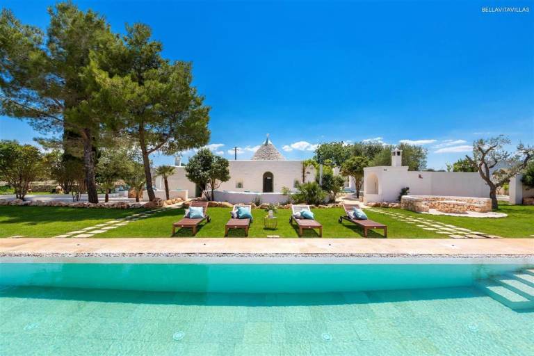 Holiday apartment with pool in Carovigno