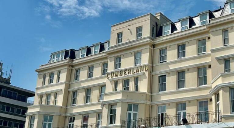 The Cumberland Hotel in Eastbourne