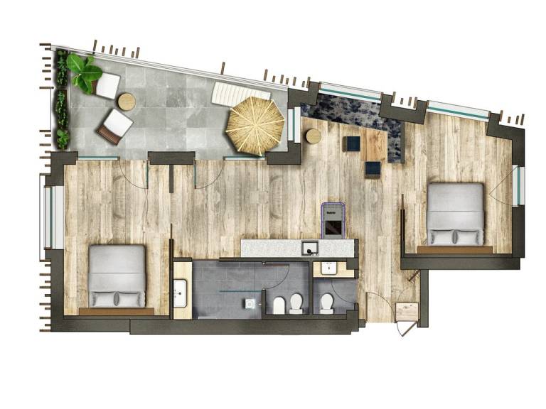 Ferienhaus in Schenna f&uuml;r max. 4 Personen