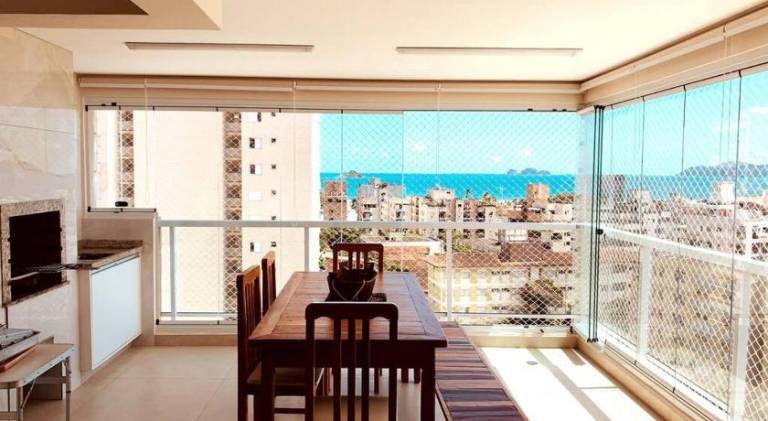 Rental apartment with pool in Guarujá