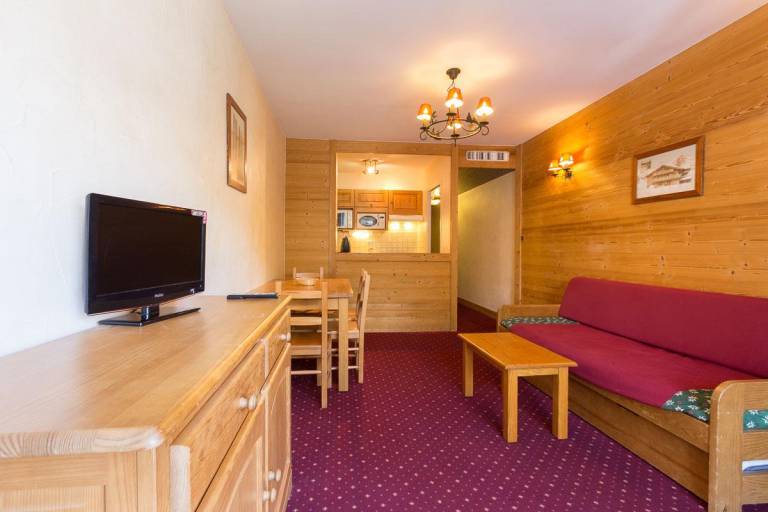 300m from shops, balcony, parking, tv, 35m², Les 2 Alpes — photo 3