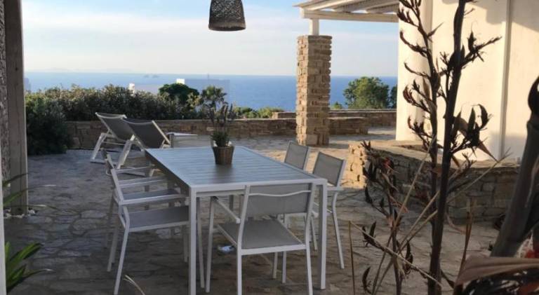 Charming villa with patio, garden & pool | Perfect for remote work | Pets allowed in Paros