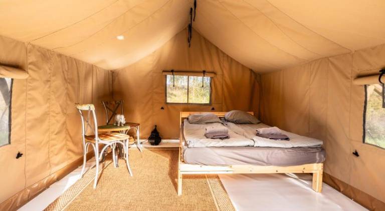 Tent with terrace, hot tub & BBQ | Dogs allowed — photo 2