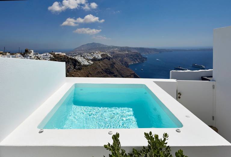 Ferienhaus in Imerovigli, Santorin, Griechenland