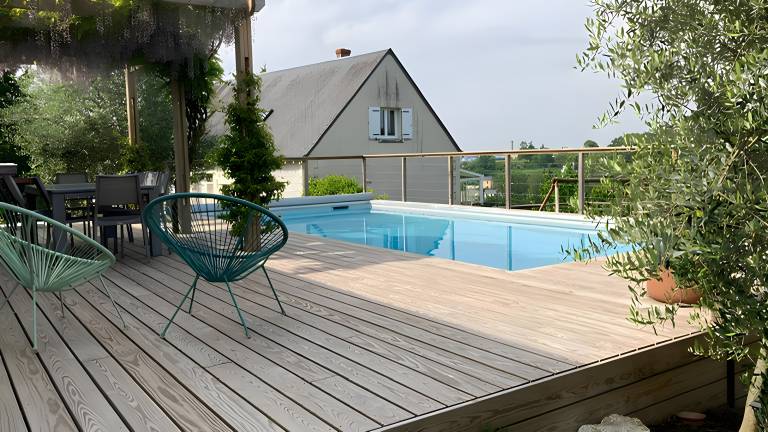 G&auml;stezimmer &bdquo;La G&acirc;tine&ldquo; mit Pool Terrasse und WLAN in Rochecorbon