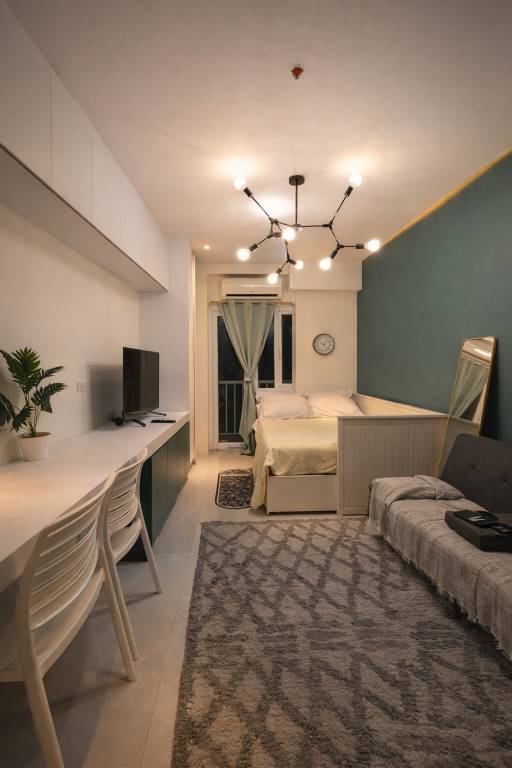 Apartment with 1 room for 4 persons in Quezon City