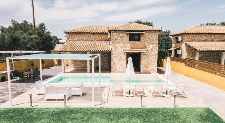 Villa with private pool, barbeque & garden in Zakynthos