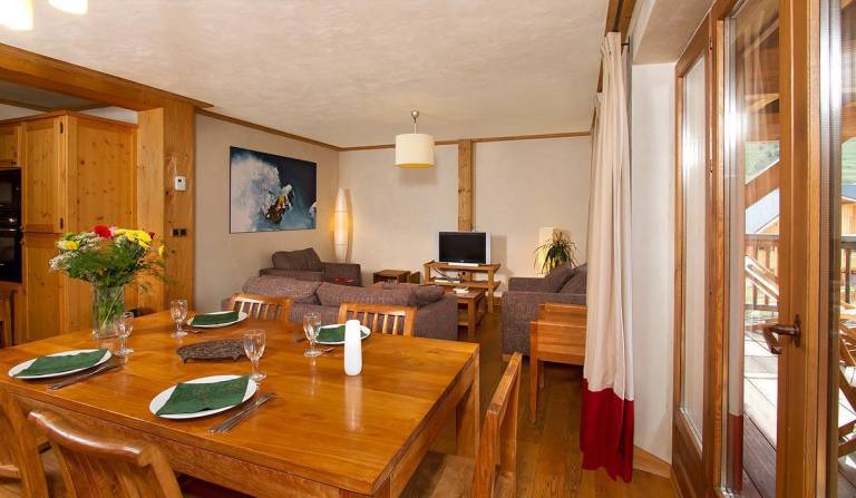 50m from shops, terrace, balcony, tv, ski locker, 86m², Les 2 Alpes — photo 3