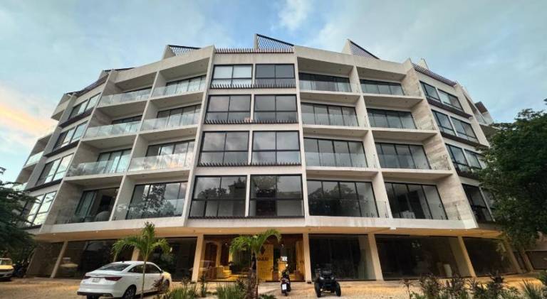 Rental apartment with terrace, barbeque & private pool in Tulum