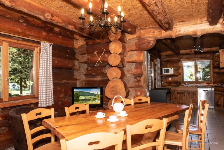 Magnifique Chalet rondins à La Bresse, tout confort, wifi, proche pistes, calme — photo 3