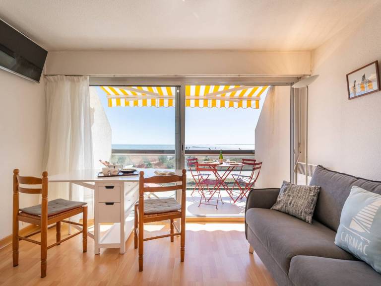 Studio cabin Carnac 22m² for 4 pers. - sea view — photo 2