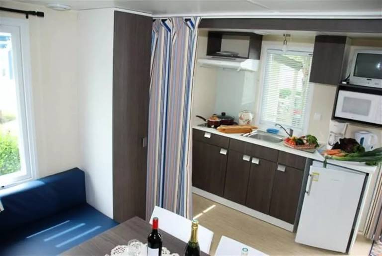Camping L'Eden - Mobile home 'Ciel' 21m² - 1 bedroom terrace partly covered 11m² 2 people — photo 5