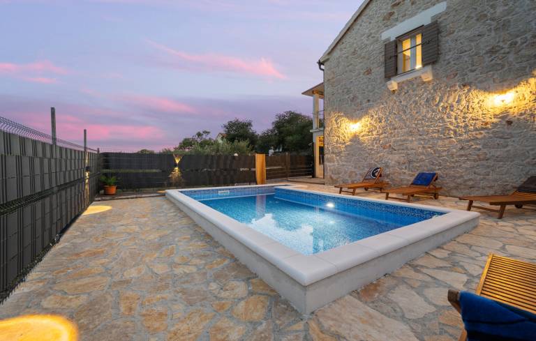 Ferienhaus in Bilice, Skradin, Kroatien für max. 8 Personen Ferienhaus in Bilice, Skradin, Kroatien für max. 8 Personen