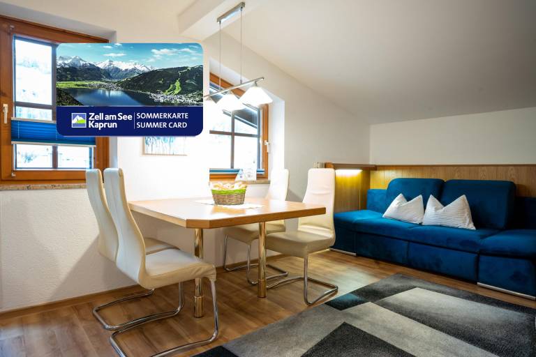 Ferienwohnung mit Hund in Kaprun f&uuml;r max. 4 Personen