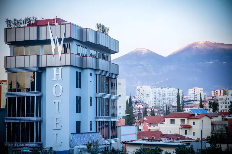 New W Hotel in Tirana