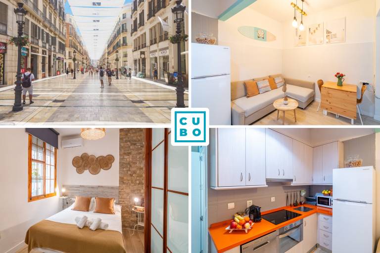 Cubo s Central Malaga Apartment