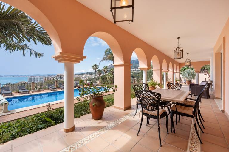 Villa 'Beachside with Great Sea View' with Sea View, Wi-Fi and Air Conditioning — photo 3