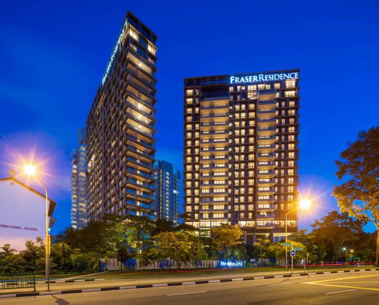 Serviced apartment Downtown Core