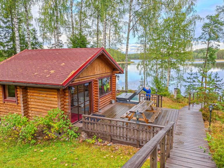 Vacation home with terrace & sauna | Nature view — photo 2