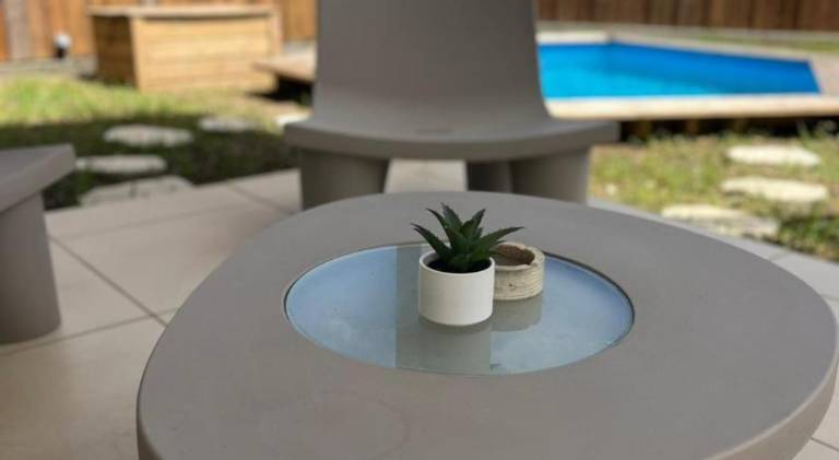 Villa with yard, terrace & BBQ in Le Gosier