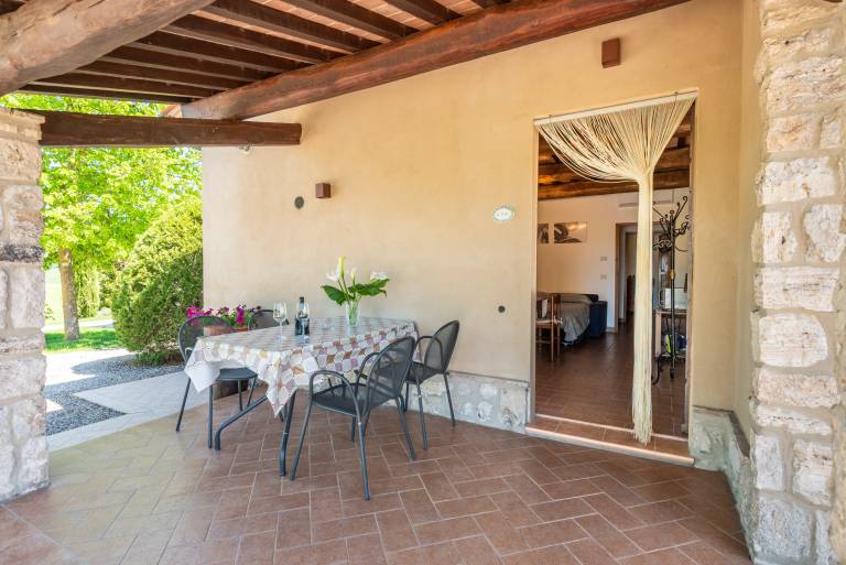 Ferienwohnung in Castiglione d'Orcia, Gallina f&uuml;r max. 4 Personen
