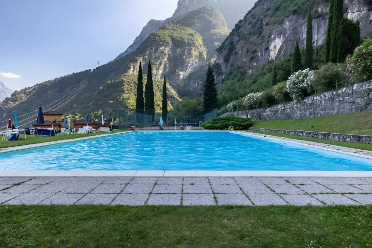 Ferienwohnung mit Pool in Riva del Garda, Reiff f&uuml;r max. 4 Personen