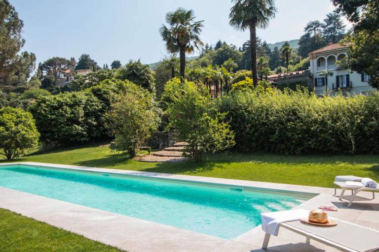 Ferienhaus mit Hund in Baveno, Lago Maggiore, Italien