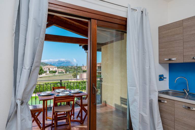 Apartment with pool & patio in Olbia