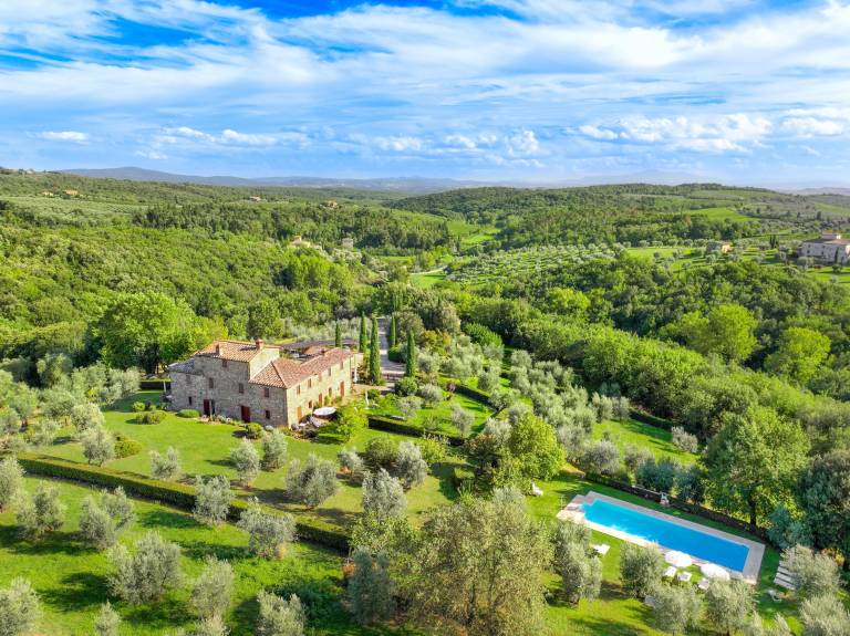 Ferienwohnung in Castelnuovo Berardenga, Villa A Sesta, Toskana f&uuml;r max. 4 Personen